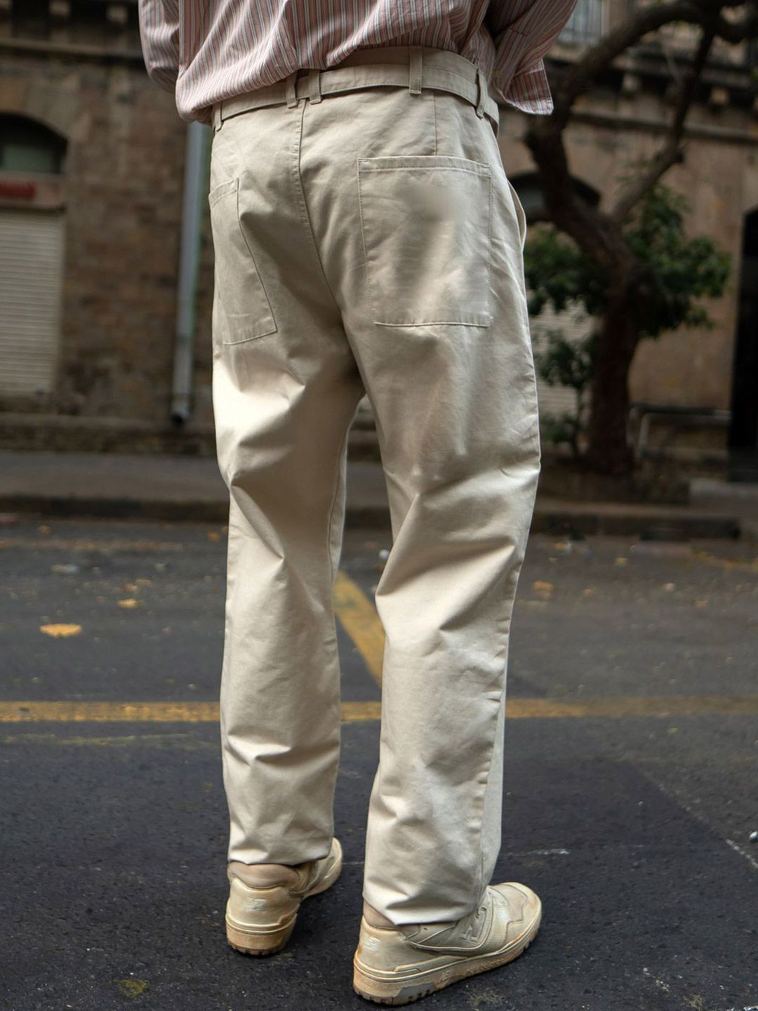 Powerlook Men Regular Fit Cotton Chinos Pants