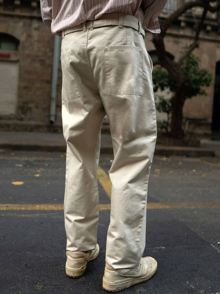 Powerlook Men Regular Fit Cotton Chinos Pants