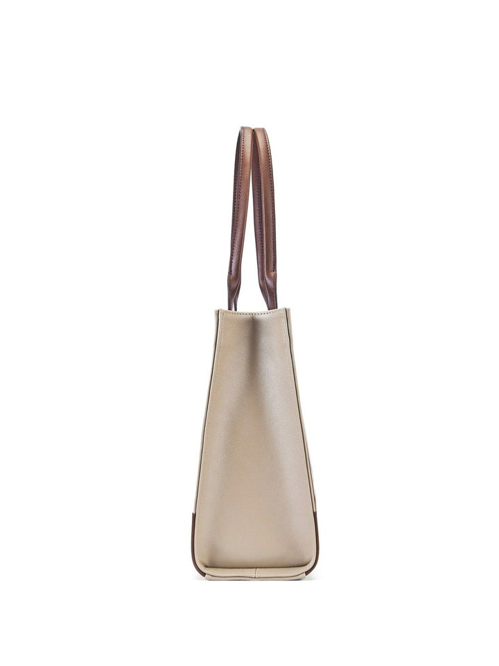 Lino Perros Oversized Structured Tote Bag with Tasselled
