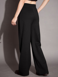 SASSAFRAS BASICS Women Relaxed Fit Mid Rise Track Pants