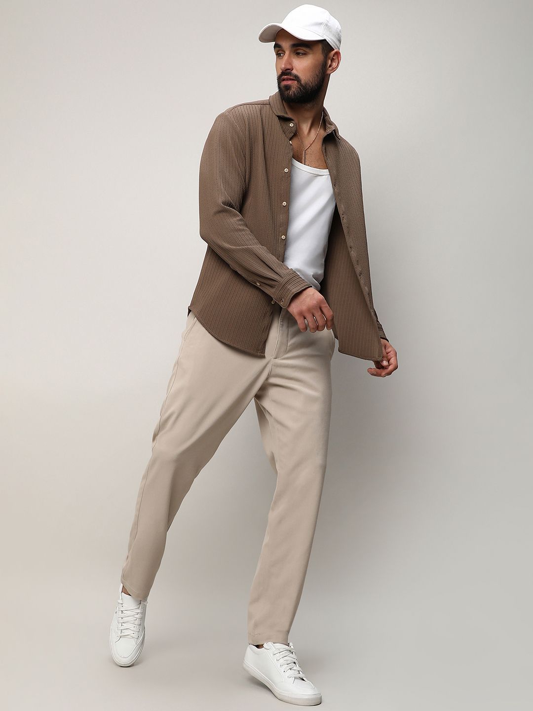 Campus Sutra Men Comfort Regular Fit Casual Shirt