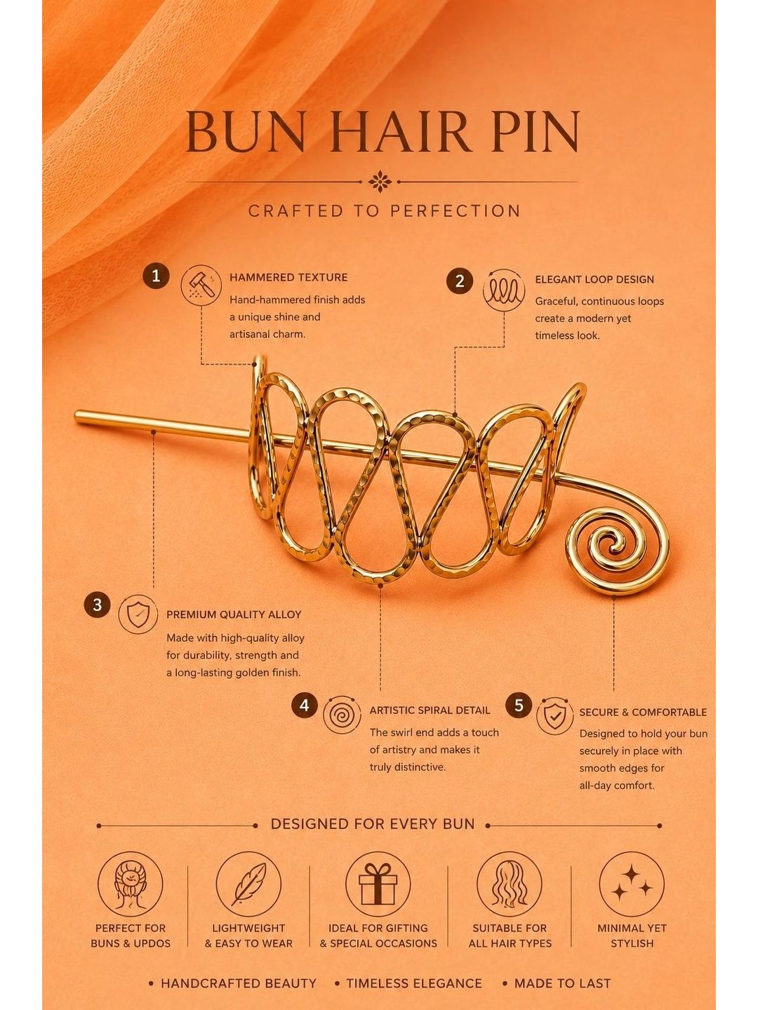 Batang Rambut Lingkaran Wanita PANASH