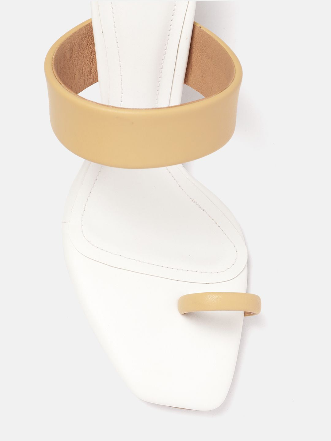 House of Pataudi Open Toe Block Heels
