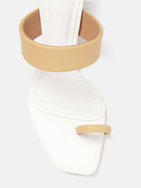 House of Pataudi Open Toe Block Heels