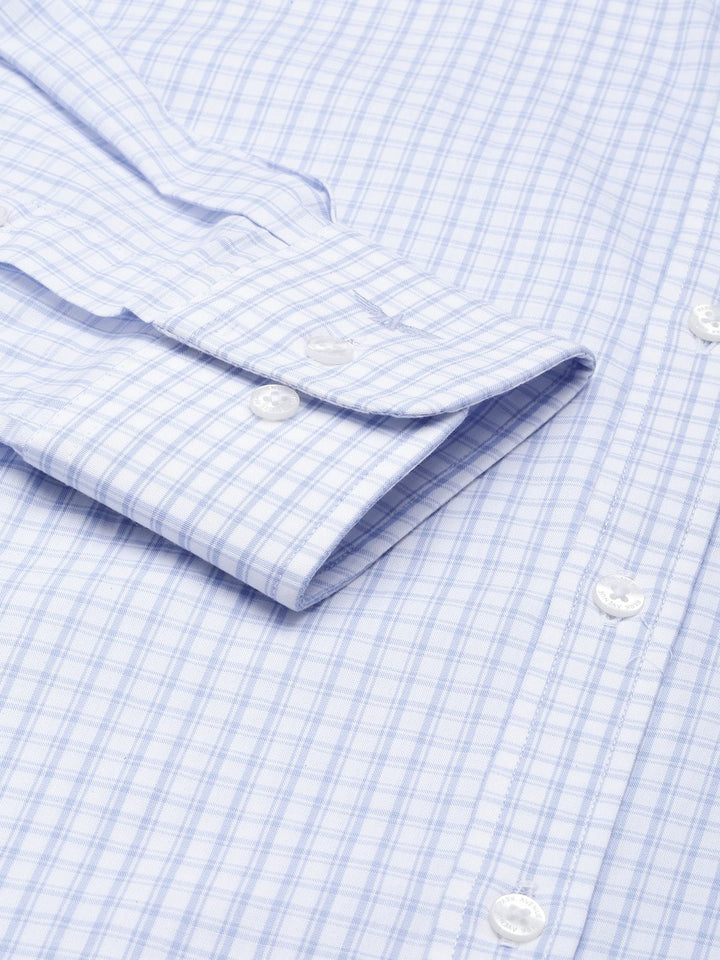 Park Avenue Pure Cotton Slim Fit Checked Formal Shirt