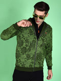 The Indian Garage Co Men Green Printed Sweatshirt