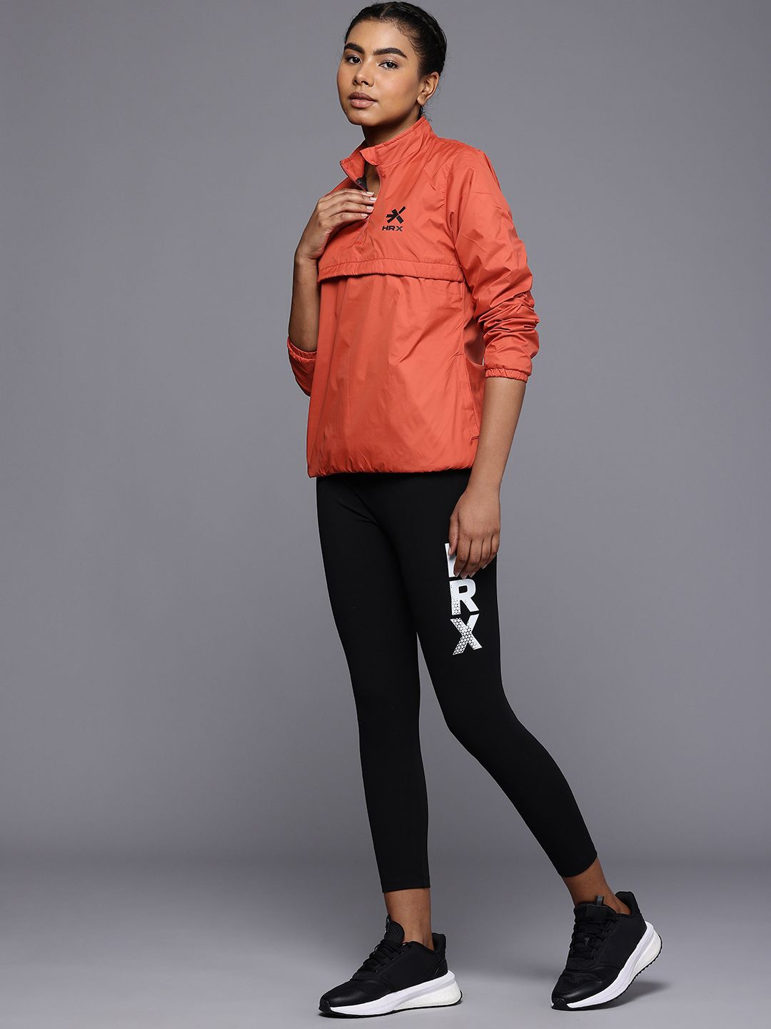 HRX by Hrithik Roshan Rapid-Dry Antimicrobial Finish Training Sporty Jacket