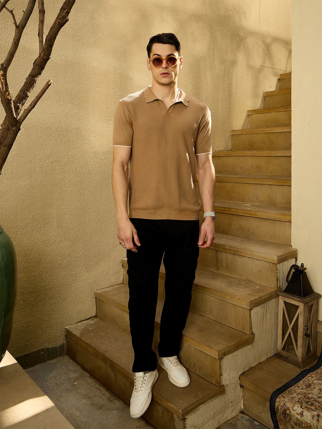 DENNISON Korean Baggy Fit Cargo Jeans