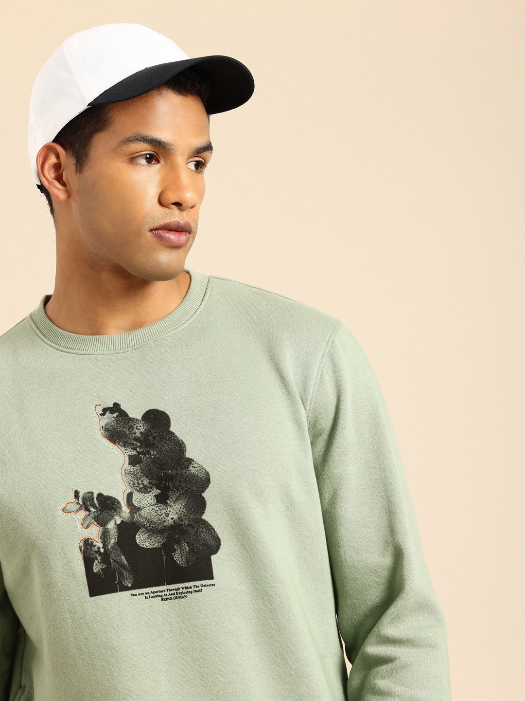 Being Human Graphic Printed Sweatshirt