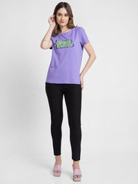 SPYKAR Typography Printed Cotton T-shirt