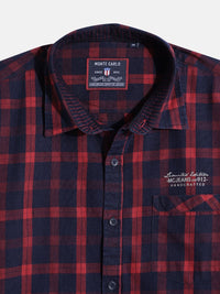 Monte Carlo Boys Checked Casual Smart Fit Shirt