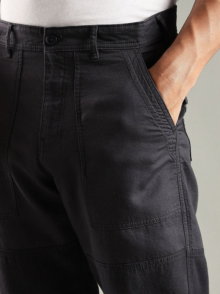 Thomas Scott Men Smart Relaxed Fit Easy Wash Trousers