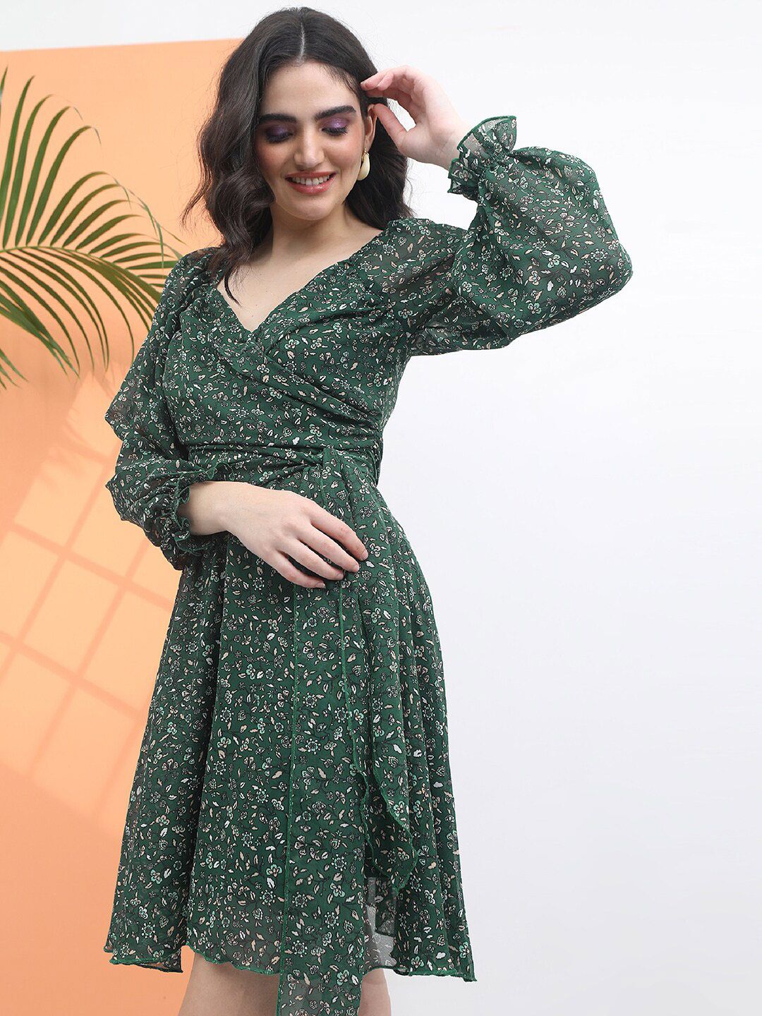 Tokyo Talkies Pakaian Bercetak Floral