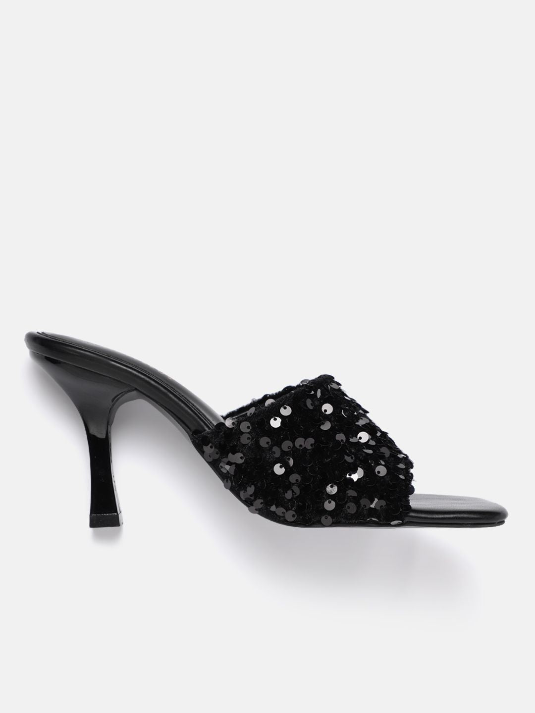 Lino Perros Sequin Embellished Slim Heels