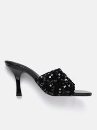 Lino Perros Sequin Embellished Slim Heels