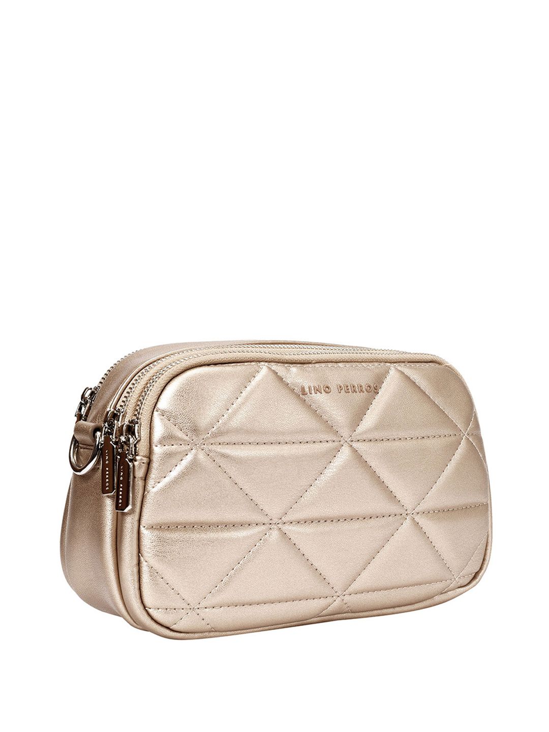 Lino Perros Quilted Structured Sling Bag