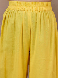 pspeaches Girls Floral Printed V-Neck Anarkali Kurta With Trousers & Dupatta