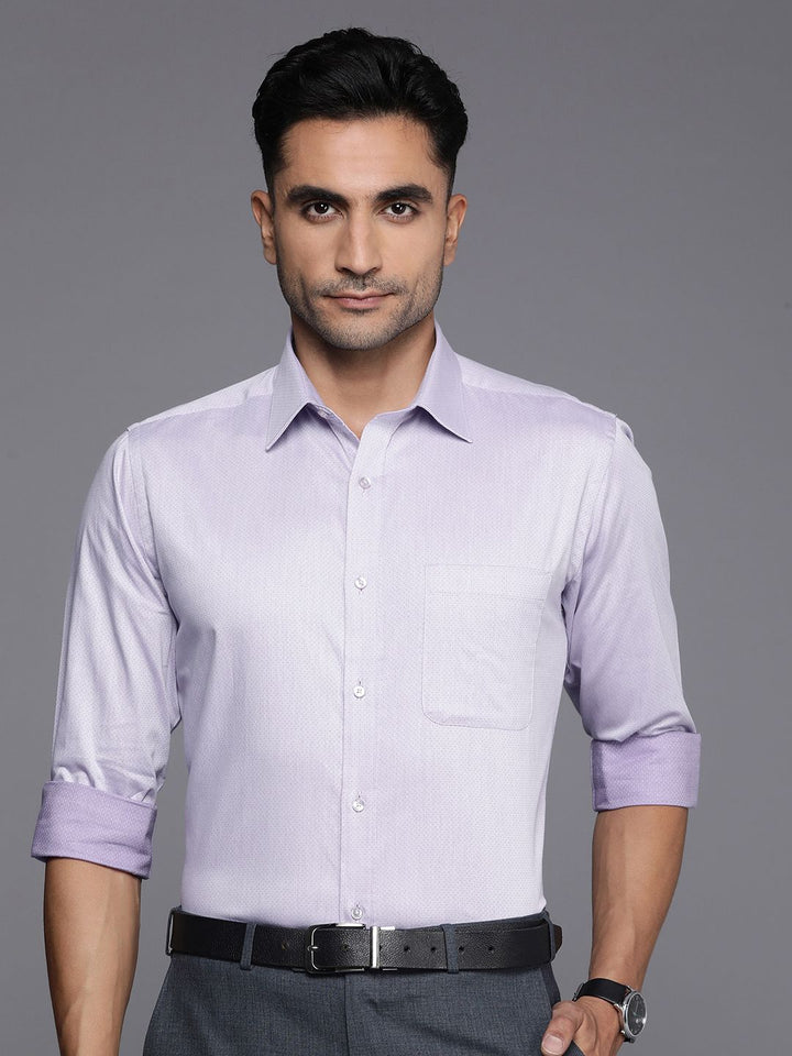Raymond Men Pure Cotton Slim Fit Formal Shirt