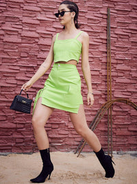Athena Straight Above Knee-Length Skirt