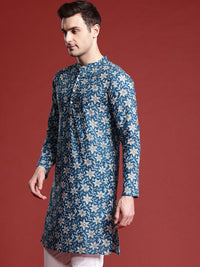 Anouk Men Ethnic Motifs Printed Pure Cotton Kurta