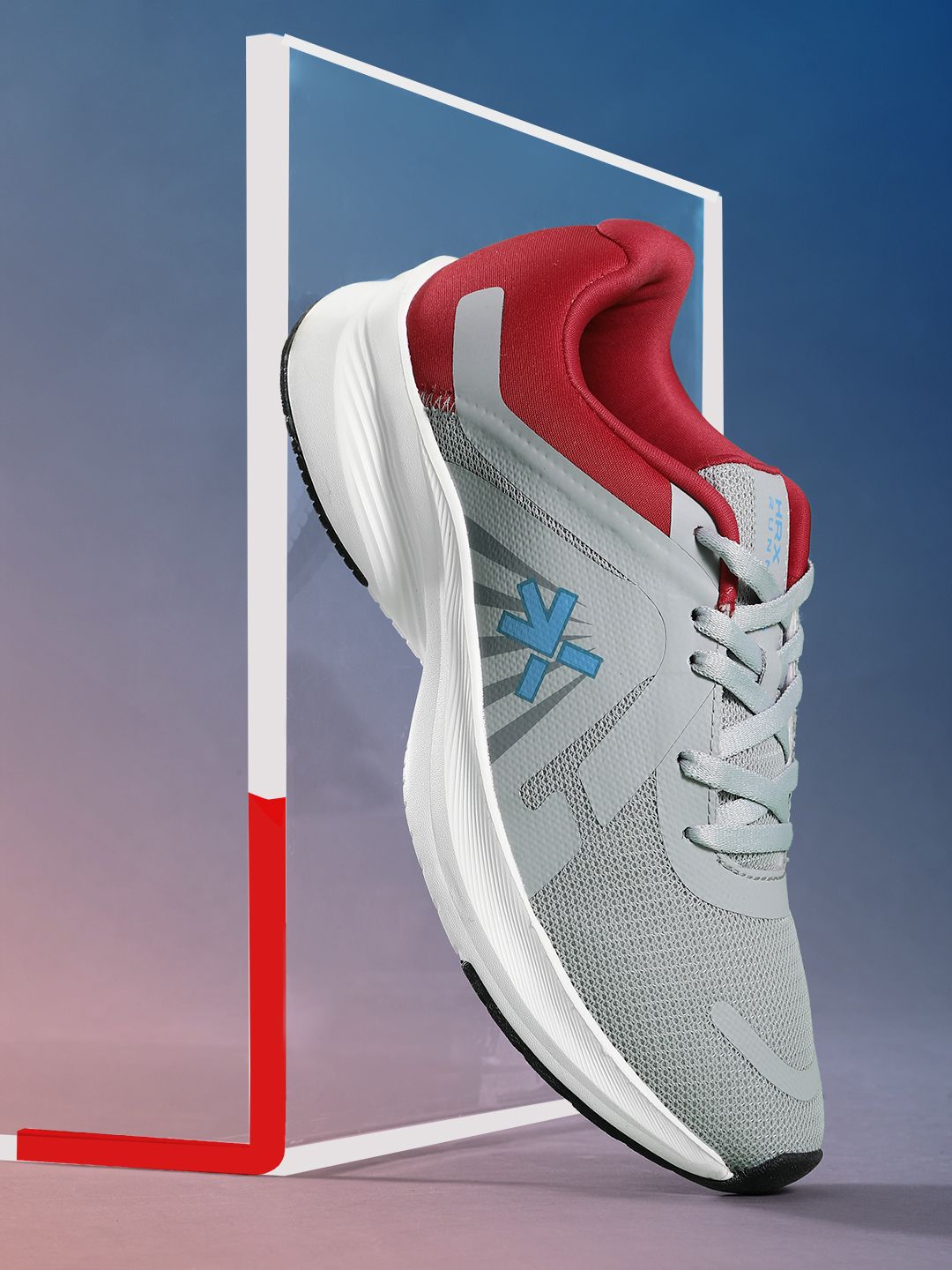 HRX by Hrithik Roshan Men Woven Design Pickleball Shoes