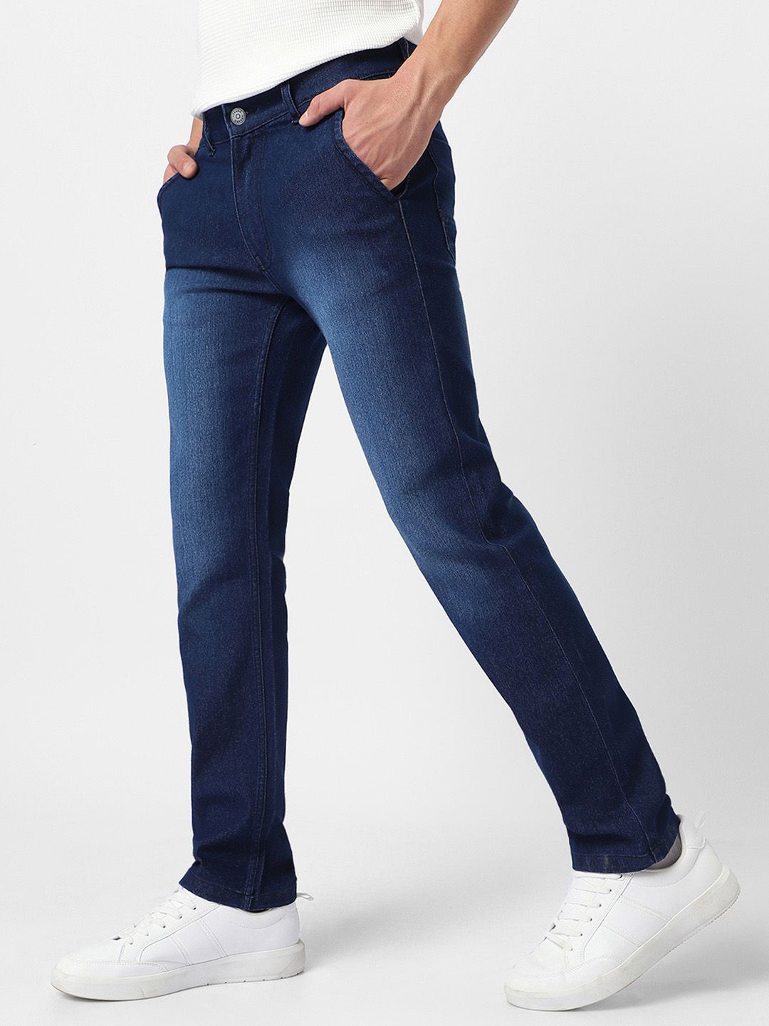 Urbano Fashion Men Regular Fit Washed Stretchable Jeans