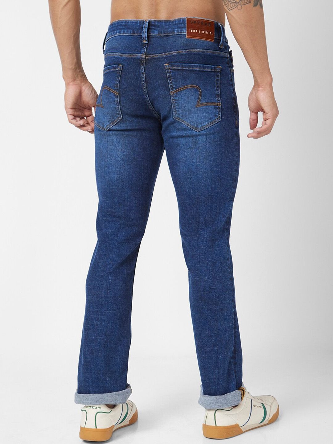 SPYKAR Men Rafter Relaxed Fit Clean Look Cotton Jeans