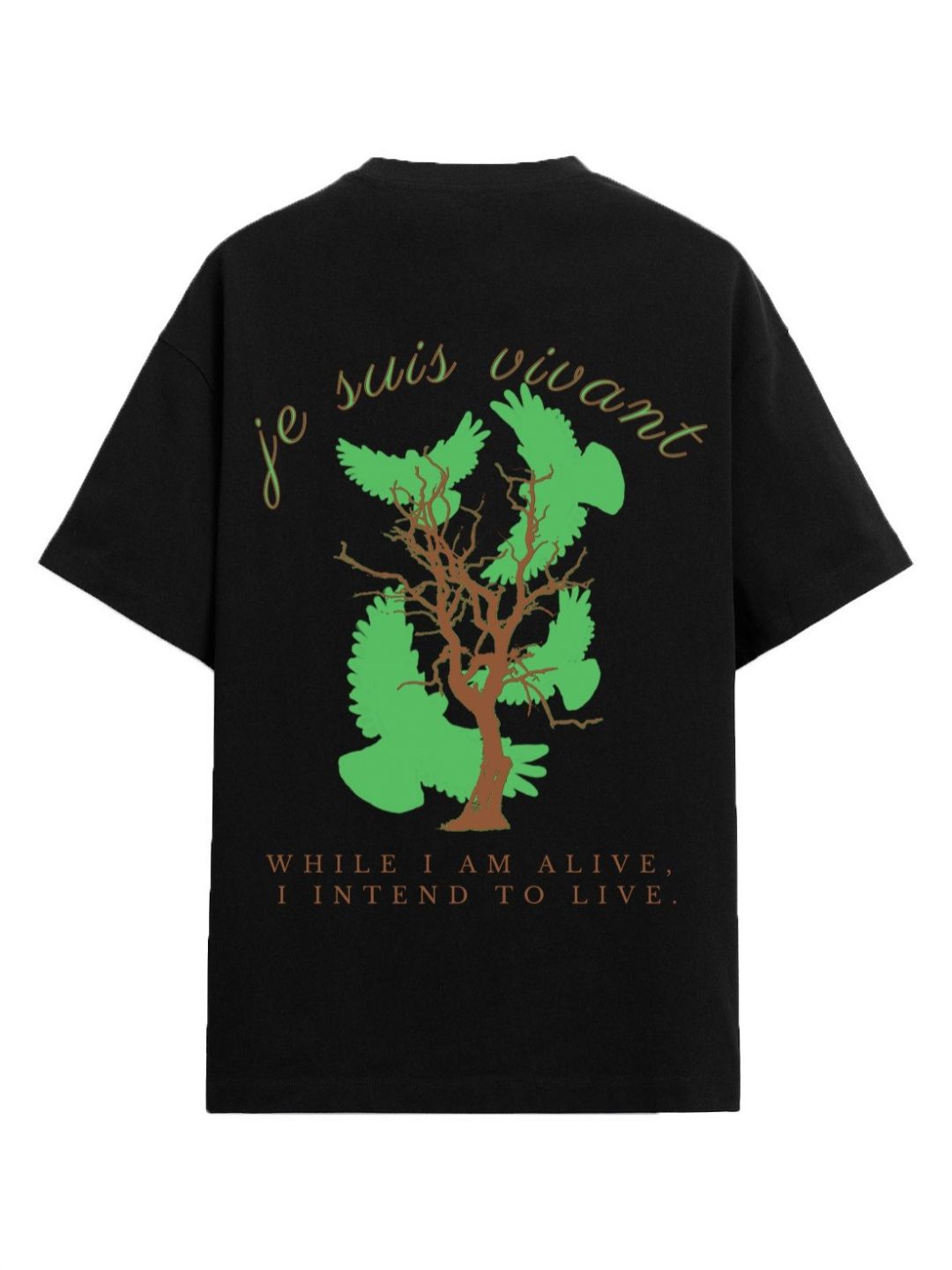 ADRO Men Typography Printed Applique T-shirt