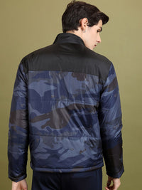 HIGHLANDER Camouflage Printed Puffer Jacket