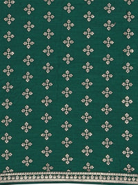 Motif etnik Kalini bersulam dengan kurta lurus dengan seluar & dupatta
