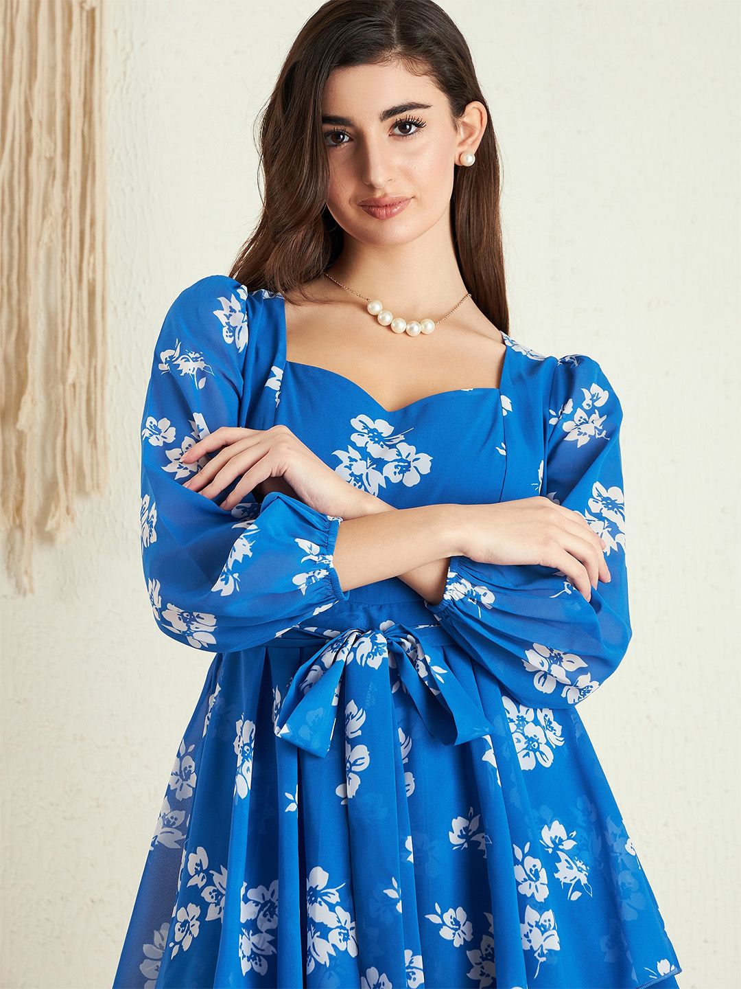 Berrylush Floral Printed Playsuit