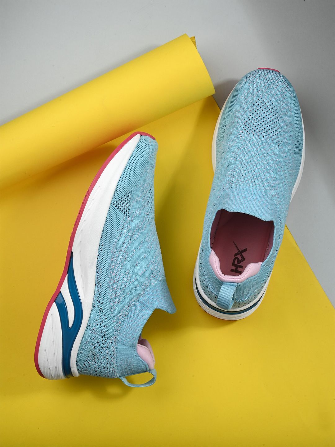 HRX by Hrithik Roshan Women Blue Slip-On Walking  Shoes