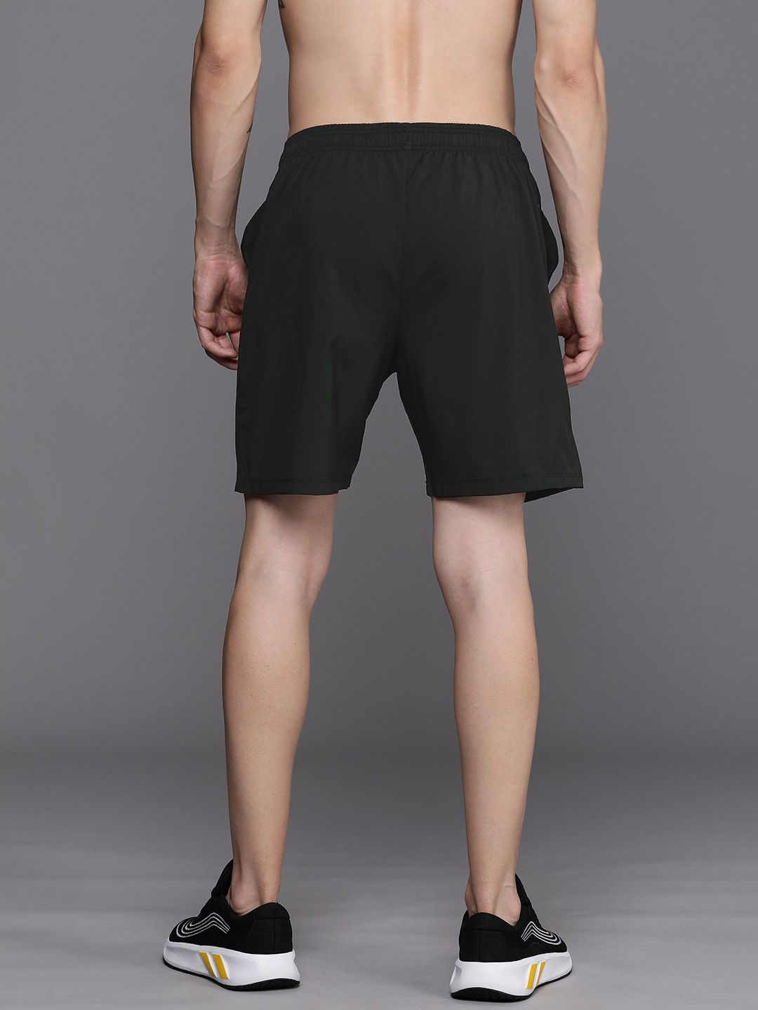 HRX by Hrithik Roshan Men Rapid Dry Antimicrobial Finish Mid-Rise Training Shorts