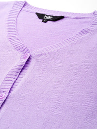 her by invictus Pure Acrylic Solid Cardigan