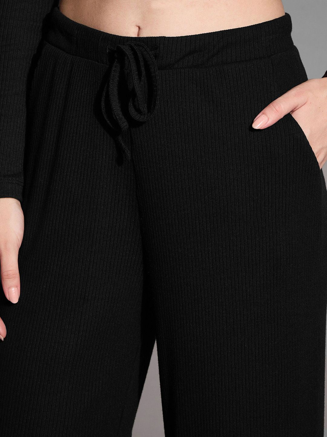 SASSAFRAS BASICS Women Solid Relaxed Fit Track Pants
