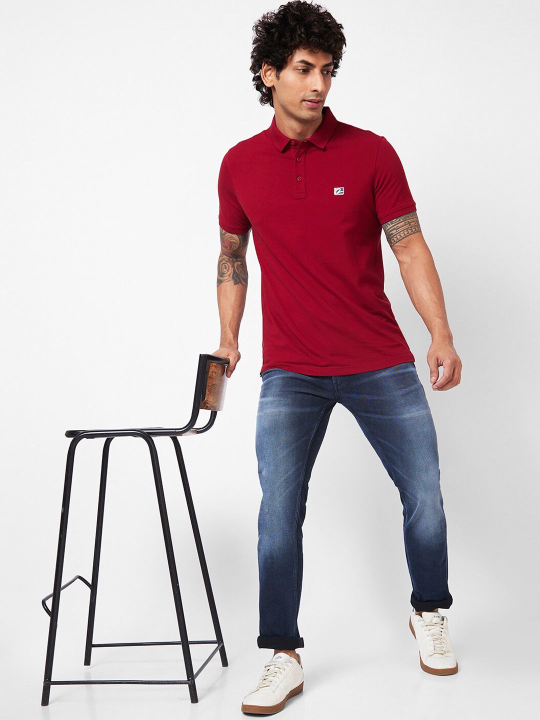 SPYKAR Men Heavy Fade Clean Look Cotton Jeans