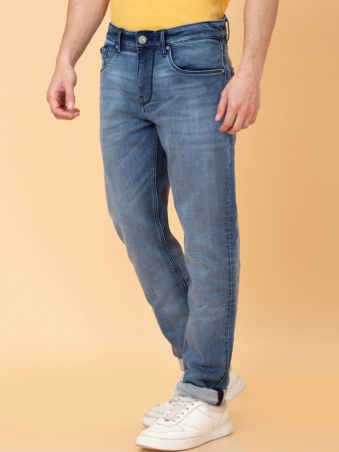 Being Human Men Skinny Fit Light Fade Jeans