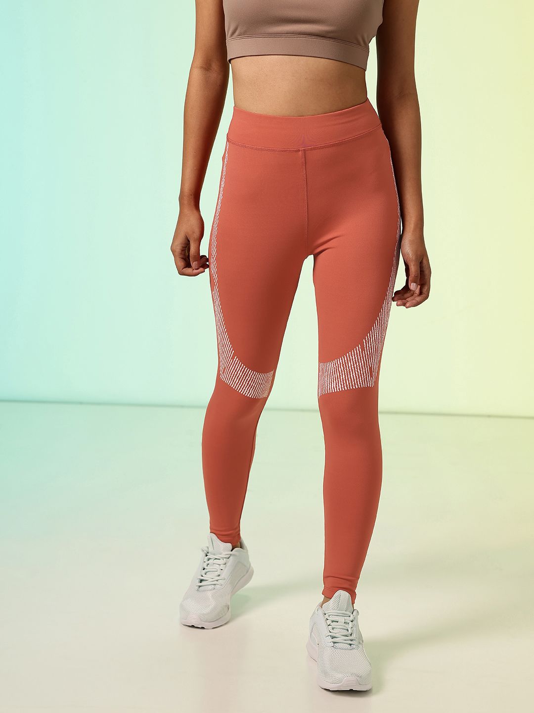 HRX by Hrithik Roshan Women Printed Rapid-Dry Training Tights