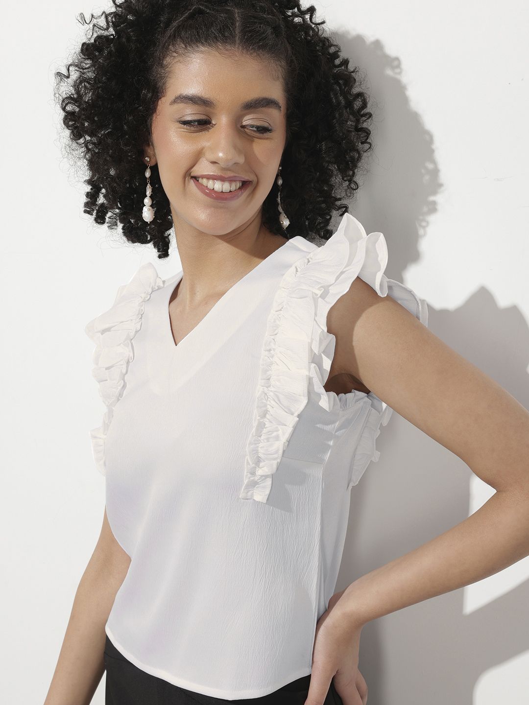 DressBerry Femme Fever The 2000s Frill Top