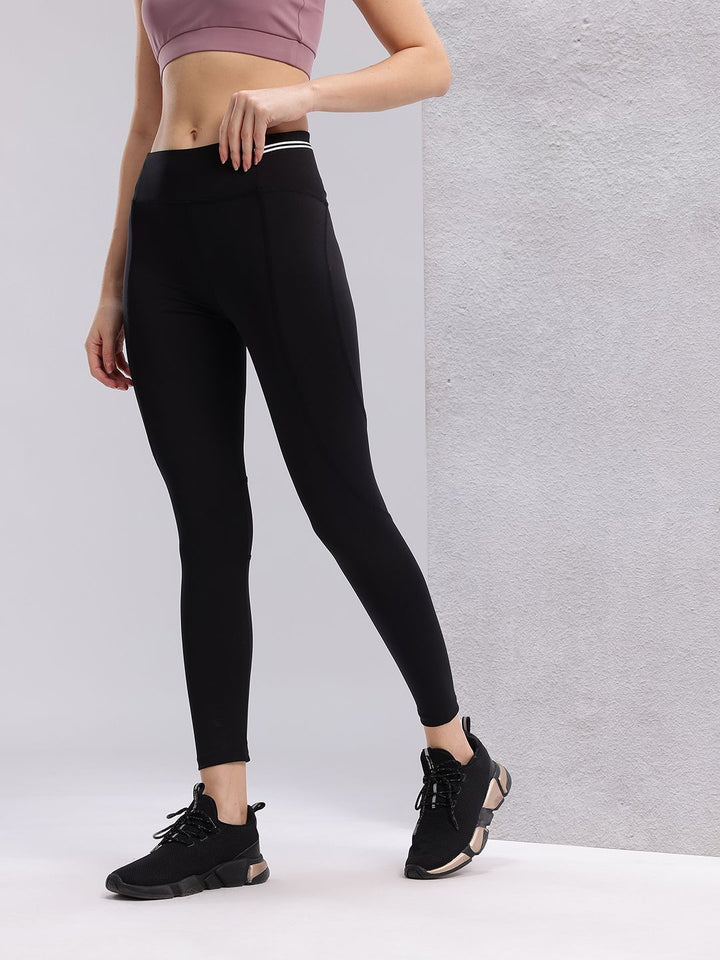 HRX by Hrithik Roshan Women Panelled Training Tights