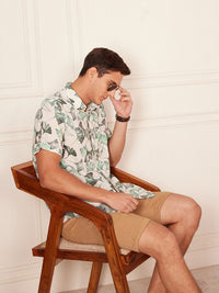 DENNISON Smart Block Printed Casual Shirt