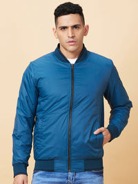 Being Human Checked Reversible Bomber Jacket