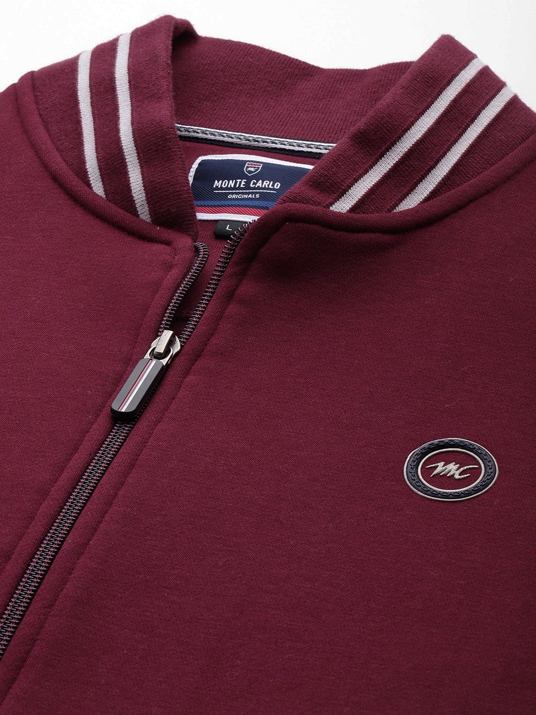 Monte Carlo Cotton Rich Colourblocked Sweatshirt