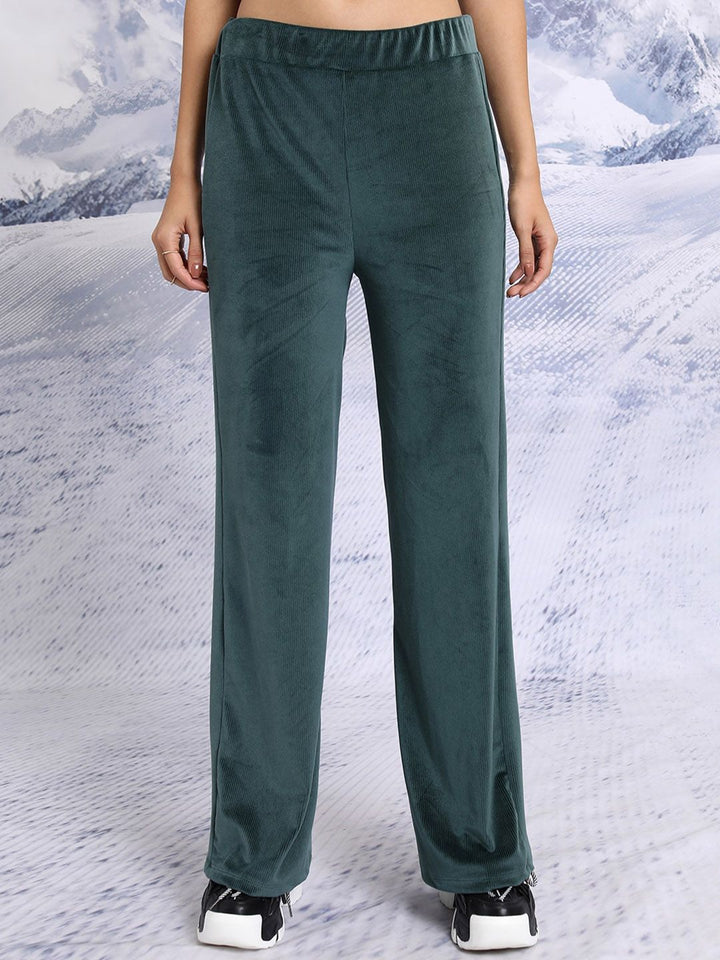 Tokyo Talkies High Neck Relaxed Top with Trousers