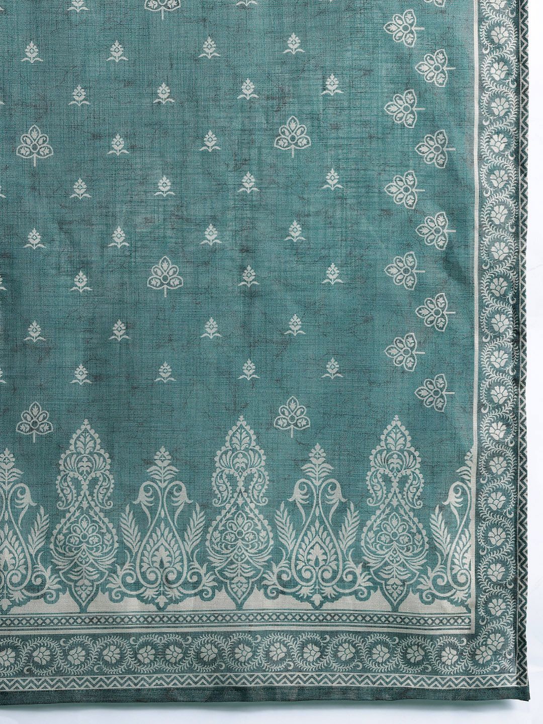 Indo Era Ethnic Motifs Embroidered Kurta with Trousers & With Dupatta