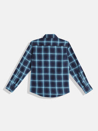 Monte Carlo Boys Tartan Checked Casual Smart Fit Shirt