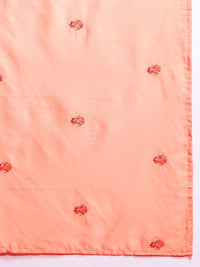 Anouk Indie Florals Embroidered Kurta with Trousers & Dupatta