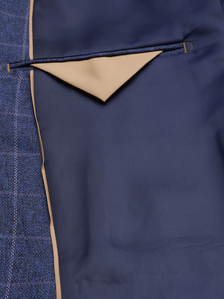 Raymond Checked Single Breasted Formal Blazer