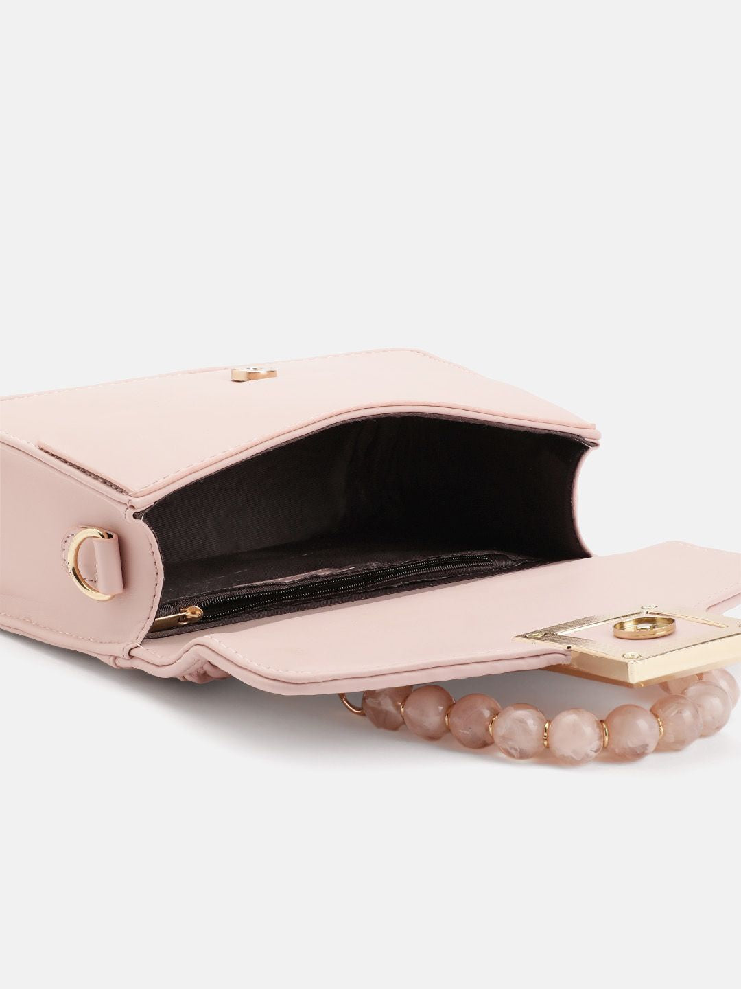 DressBerry Textured Structured Satchel