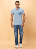 Being Human Men Striped Pockets T-shirt